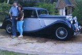 Kevin and Sandra Gibsons 1947 3.5 litre