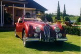 David and Robyn Hughes XK140 DHC